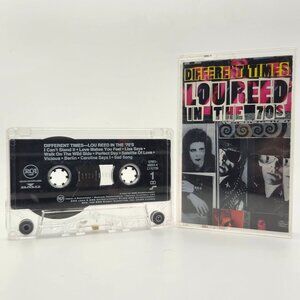 Different Times Lou Reed In The 70s Cassette 1996 BMG RCA Records 07863 66864-4
